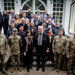 Благотворительный ярмарок дипломатов в Украине