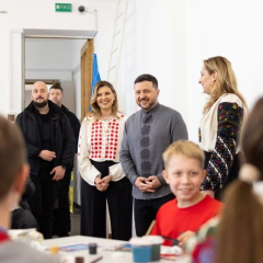 Zelensky unexpectedly met with children of fallen defenders in Kyiv