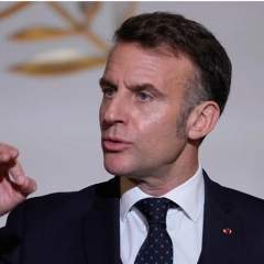 Emmanuel Macron on sanctions against Russia
