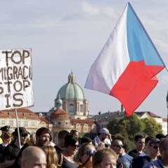 Затримання нелегальних мігрантів у Чехії