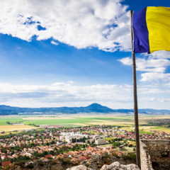 Табір українських біженців у Румунії