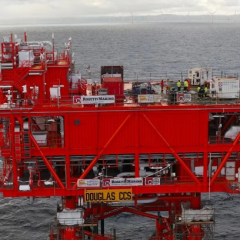 Douglas CCS platform for storing CO2