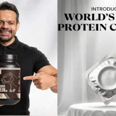 World premiere of protein condom: joke or reality?