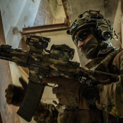 Training of special forces unit 'Tuman' in cities