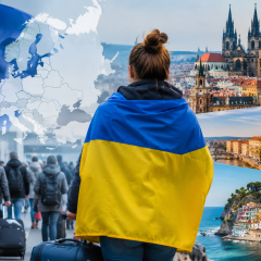У червні понад 6300 українських біженців виїхали з Польщі