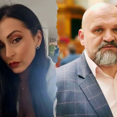 Василий Вирастюк со своей любовницей: он женат, она разводится