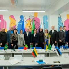 Kharkiv hosted NB8 summit delegation