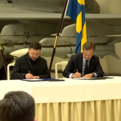 Zelensky in Sweden announced a new defense package and agreements on Gripen