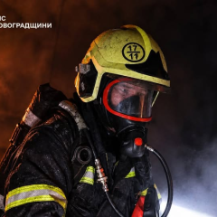 Drones attacking factories in Kirovohrad region