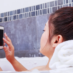 Смартфон з IP68 ванна вода