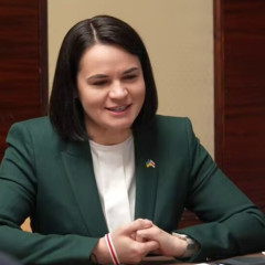 Зеленський і Тихановська на саміті