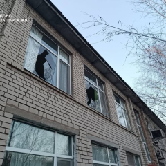 Дитсадок та житлові будинки після обстрілу