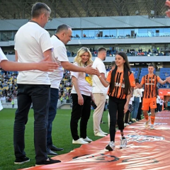 Gymnast wins against Shakhtar team