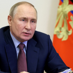 Визитка Владимира Путина с дипломатическими предложениями