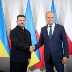 Zelensky after meeting with Tusk