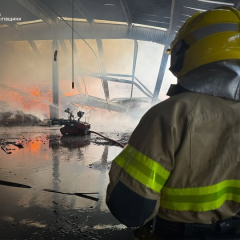 Пожежа та травми в результаті атаки
