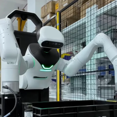 Chinese humanoid Kargo50 and manipulator Zu50
