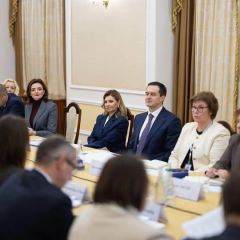 Олена Зеленська на засіданні МЗС