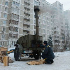 Houses without heating in Troyeshchyna