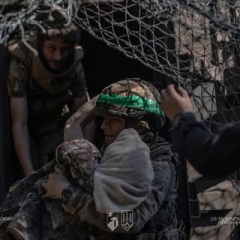 Azov fighters saved a 90-year-old woman