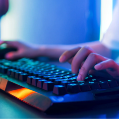 Gaming without keyboard noise