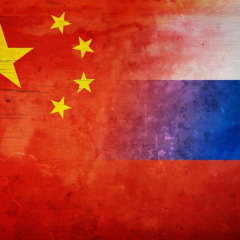 Russian military in China and Ukraine