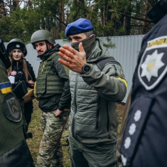 Полиция на полигоне
