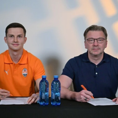 Image of footballer Kriskiv with Shakhtar