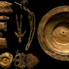 Statuettes and rare bowl in Cainua