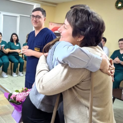 Patient with a bone marrow donor transplant
