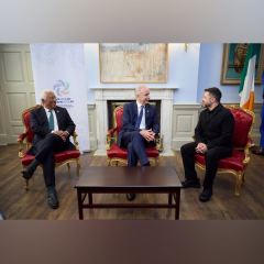 Ireland to lead the EU Council with support for Ukraine