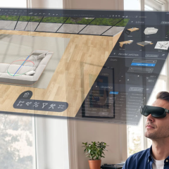 Acer AR glasses and 172 inch screen