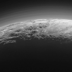 Pluto's atmosphere compressed by 16%