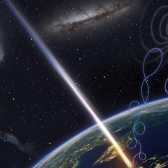 Image of the cosmic particle 'Amaterasu'
