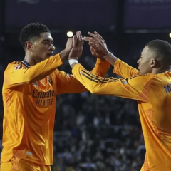 Photo of Bellingham and Mbappe in Real
