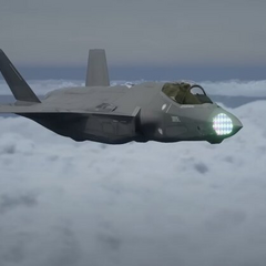 F-35 з підготовленим для боротьби з дронами