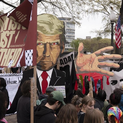 Протести в Америці проти політики Трампа