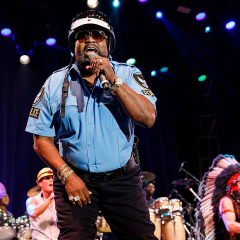 Photo of deceased Village People singer