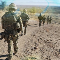Testing new drone defense system