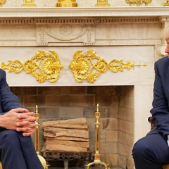 Merkel and Trump discuss tariffs and security