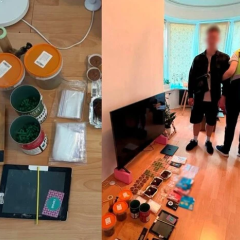 Преступник з марихуаною за ґратами