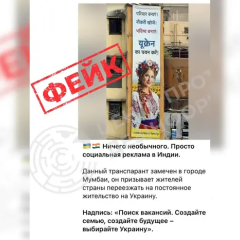 Фейк Росії про переїзд індійців до України