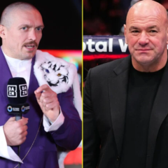 Oleksandr Usyk negotiating with UFC president