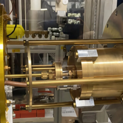 Plasma engine for satellites in orbit