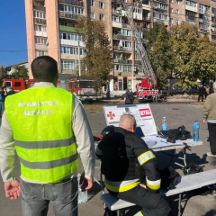 Разрушенный дом в Харькове