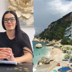 Ukrainian woman fled to Albania