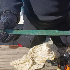 Меч бронзового века на дне моря
