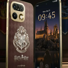 Смартфон Realme Harry Potter Edition с дизайном Хогвартса