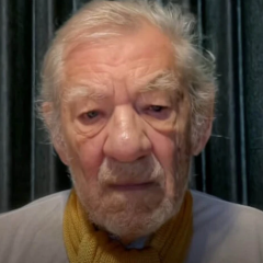 Ian McKellen recites poem by Ukrainian veteran