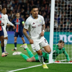 PSG and Aston Villa logos
